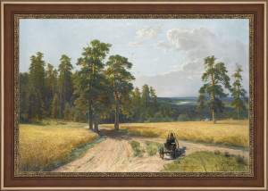 Шишкин на опушке соснового леса 1897